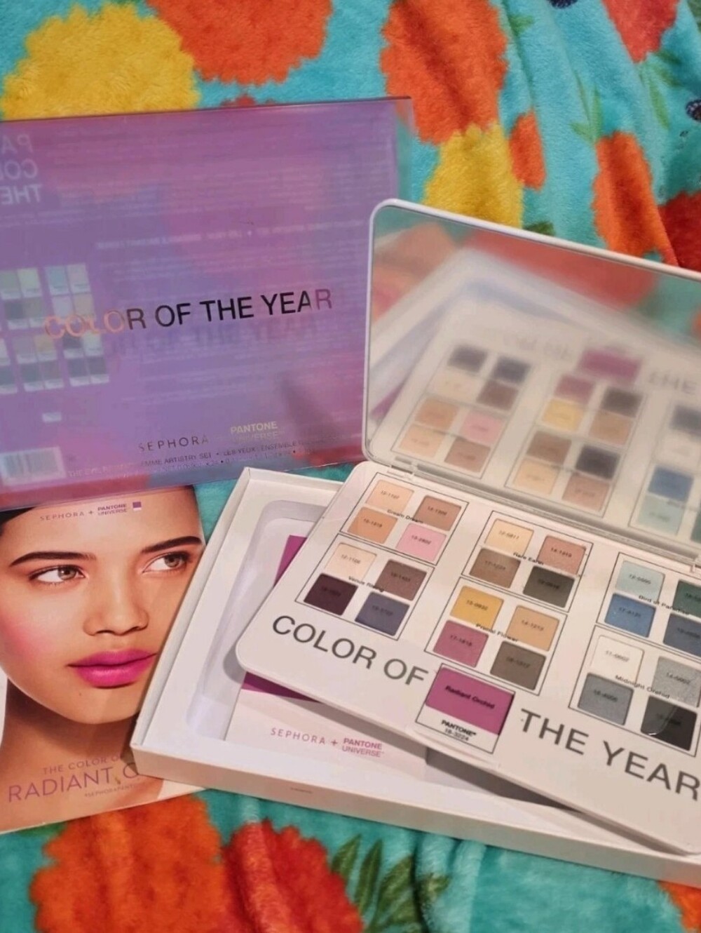 Sephora Pantone Femme Artistry Eyeshadow Palette Radiant Orchid NIB Collector